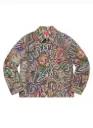 Supreme Chainstitch Denim Jacket Multicolor