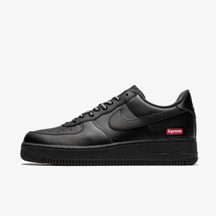 Nike Air Force 1 Low Supreme Black (EU37 US3)
